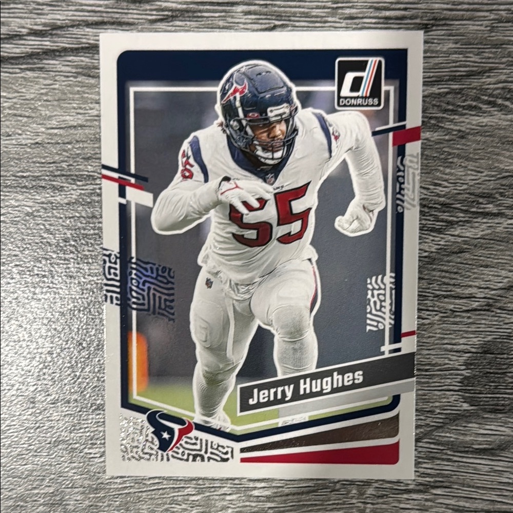 NFL | Donruss #121: Houston Texans: Jerry Hughes - Collectible Football Card